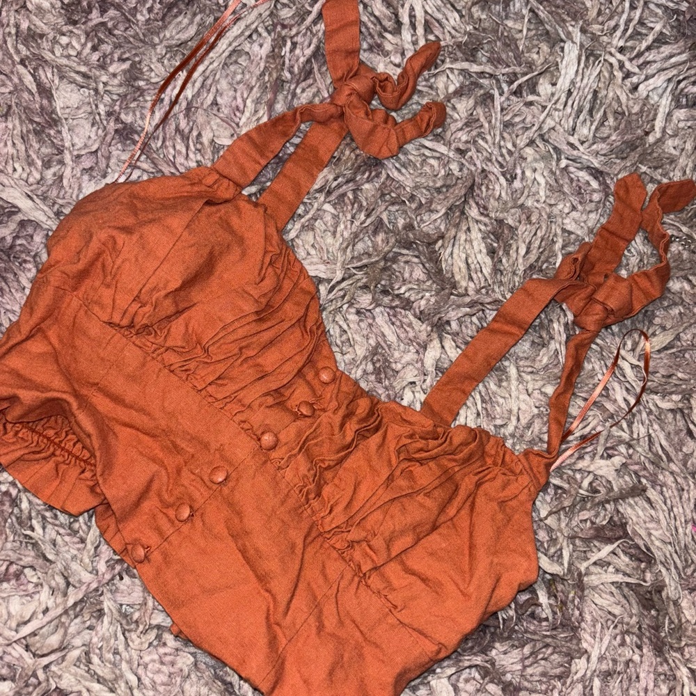 Women's Orange One Piece